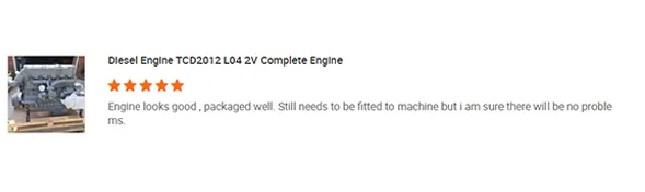 Дизельный двигатель TCD2012 L04 2V Полный двигатель